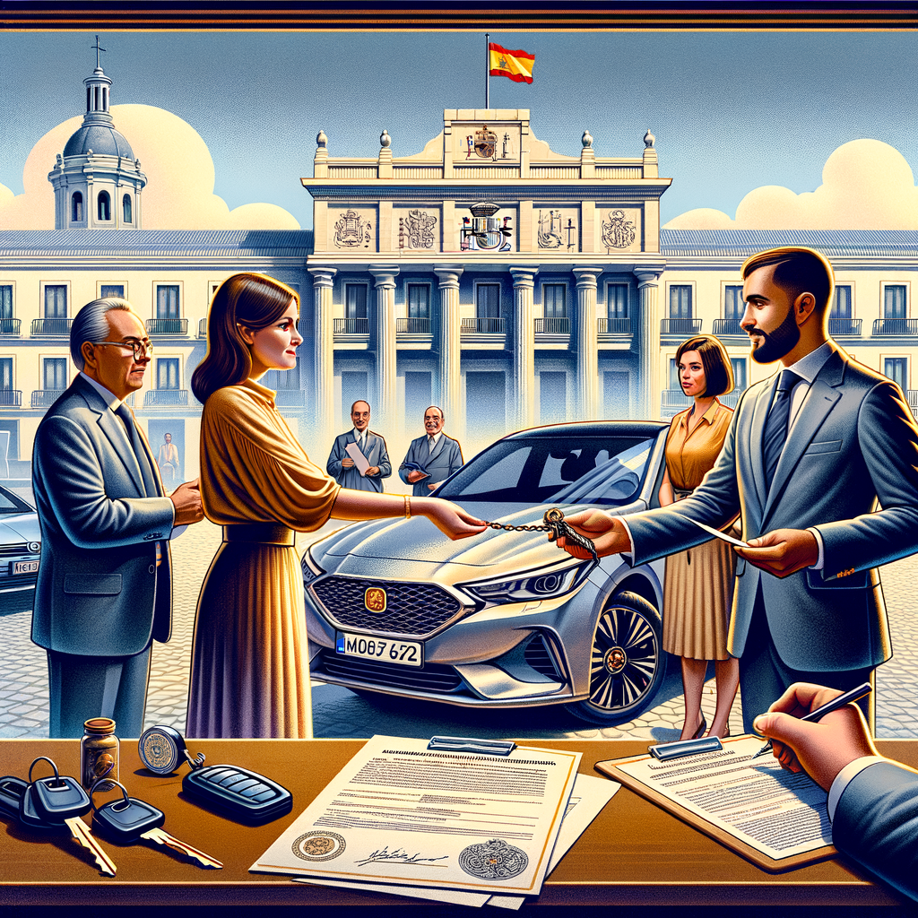 Cambio de Titularidad de un vehículo Automotor en España