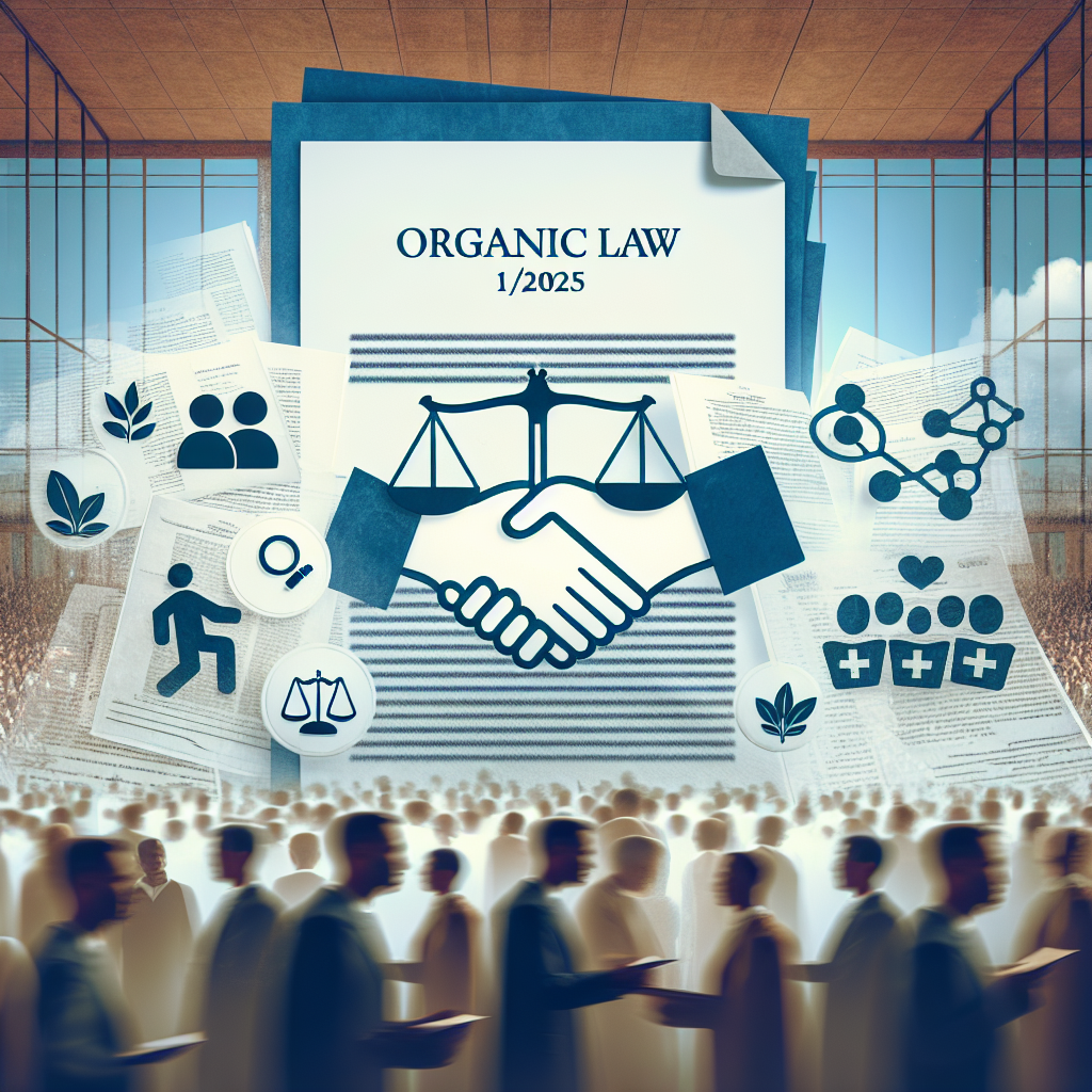 La mediación se plantea en la Ley Orgánica 1/2025 como la herramienta fundamental para aliviar la carga procesal de los tribunales