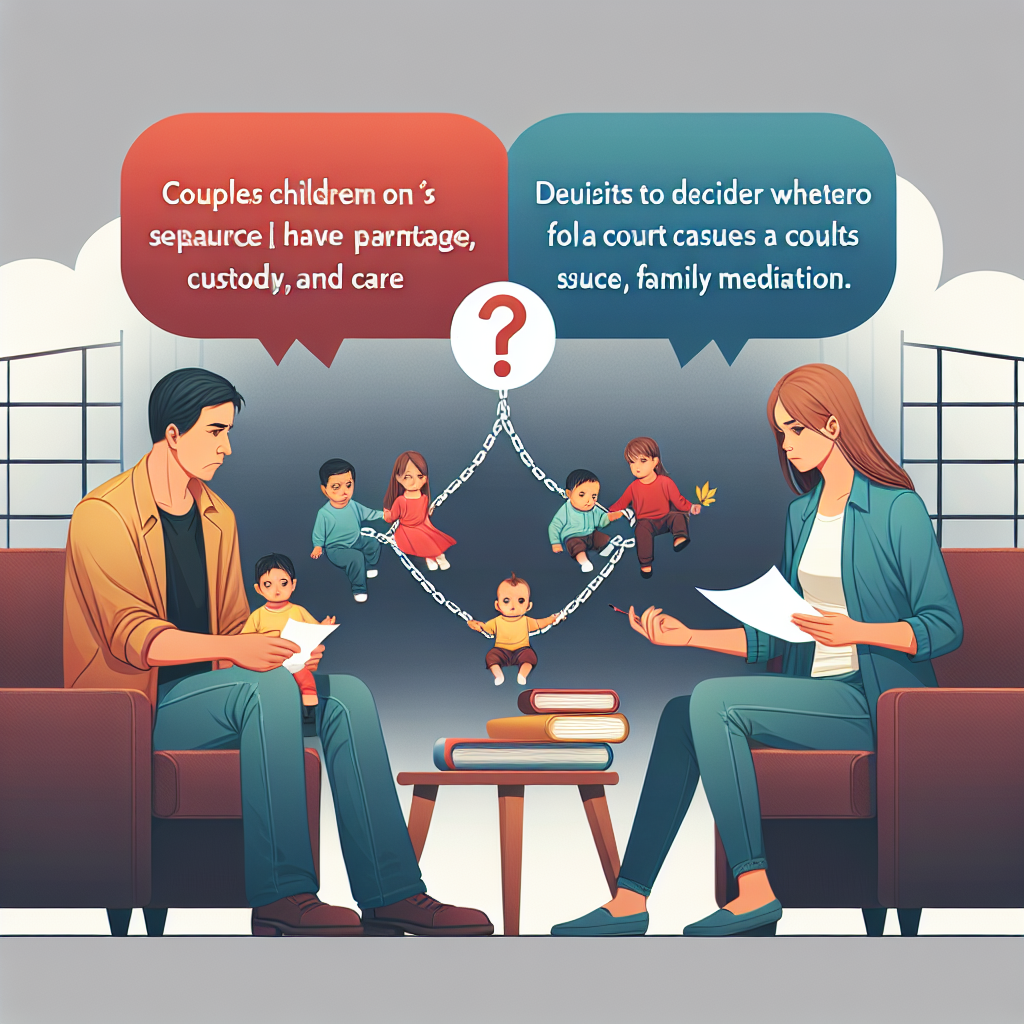 Demanda por Patria Potestad o Mediación familiar